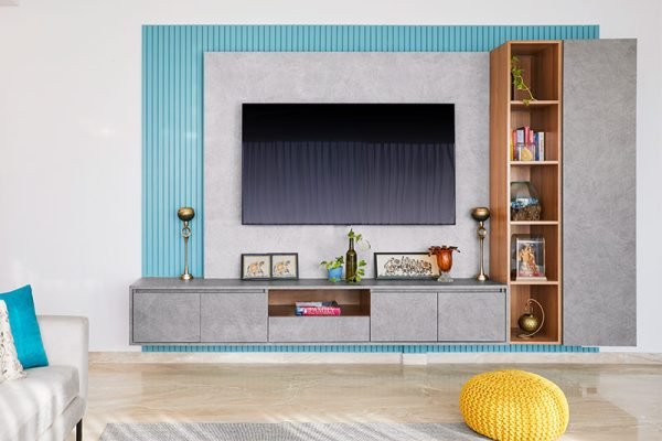 Blue TV Unit Ideas – Beautiful Homes